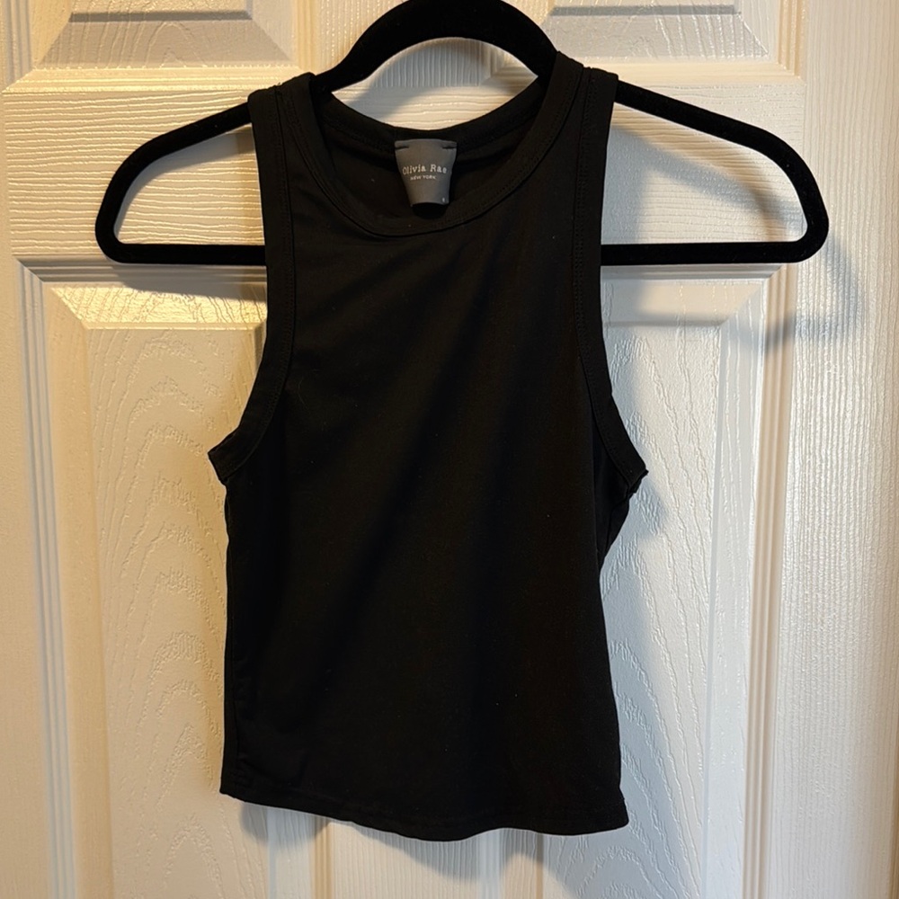 Black Sleeveless Top